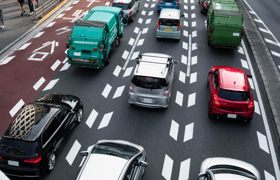 Wielokilometrowe korki we Wrocławiu na skutek zderzenia na autostradzie A4